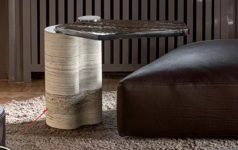 Limestone Solid Natural Stone Table